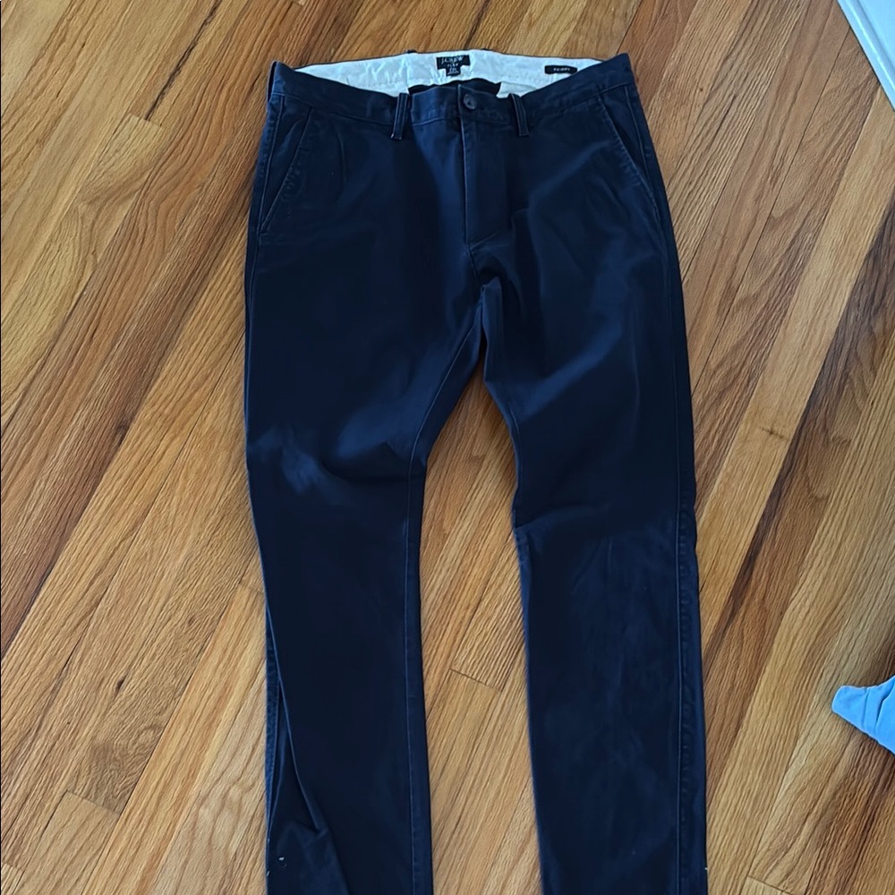 J.Crew Flex Navy Chino Pants
